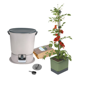 ORGANKO Essential bokashi kompostnik, s podstavkom + TOM TOMATO, lonec za paradižnik