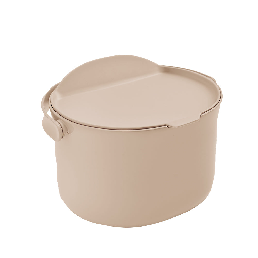 Bac à composte Bokashi, Daily, 3,3l, Crème