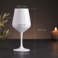 Bel Tritan kozarec za vino prostornine 400 ml, višine 200 mm in premera 60 mm
