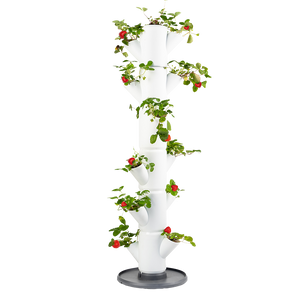 Vertikalni sadilni stolp SISSI Strawberry za gojenje jagod na balkonu ali vrtu.